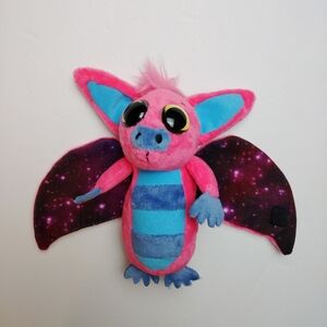 Suki Galaxy Bat "Cosmo" Plush Soft Toy ~ Glows in the Dark